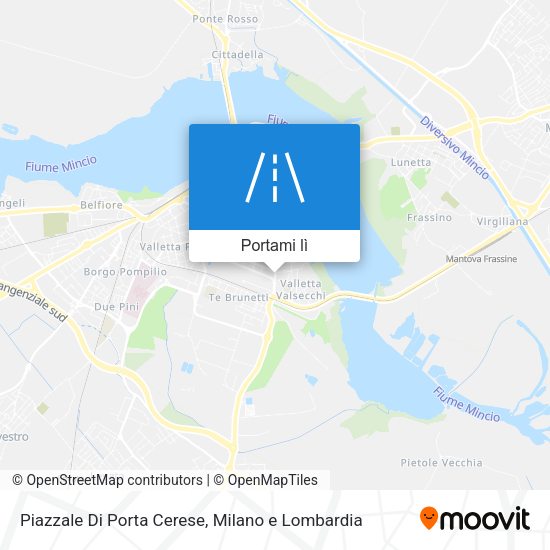 Mappa Piazzale Di Porta Cerese