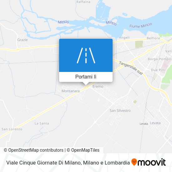 Mappa Viale Cinque Giornate Di Milano