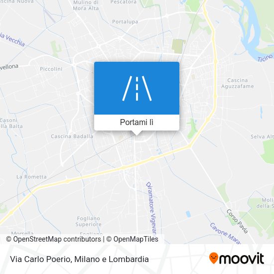 Mappa Via Carlo Poerio