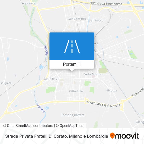 Mappa Strada Privata Fratelli Di Corato