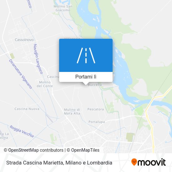 Mappa Strada Cascina Marietta
