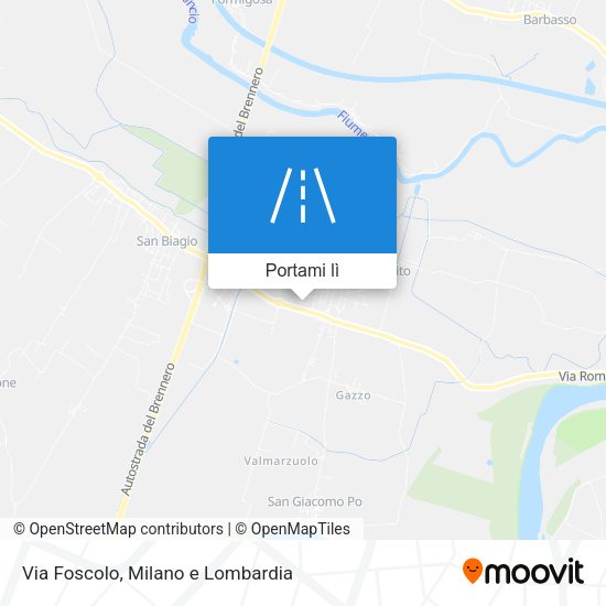 Mappa Via Foscolo
