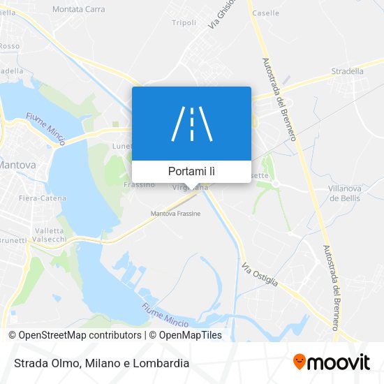 Mappa Strada Olmo