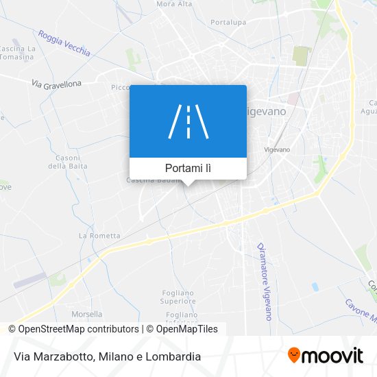 Mappa Via Marzabotto