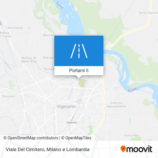 Mappa Viale Del Cimitero