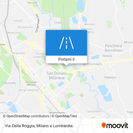 Mappa Via Della Roggia