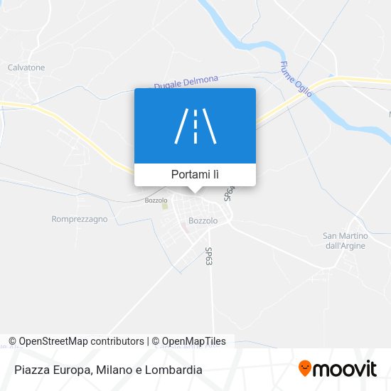 Mappa Piazza Europa