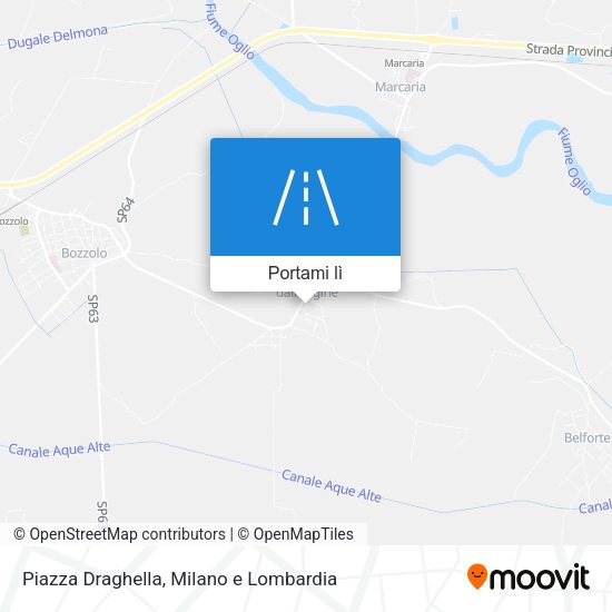 Mappa Piazza Draghella