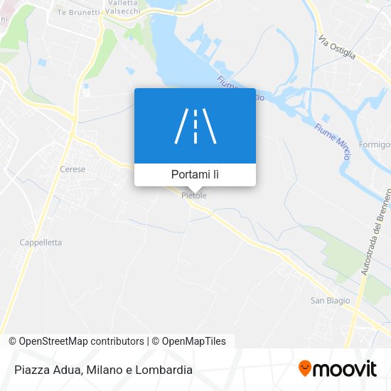 Mappa Piazza Adua