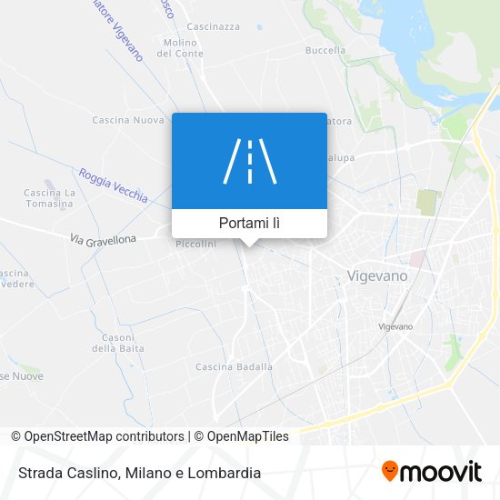 Mappa Strada Caslino