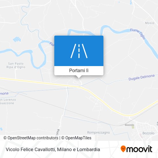 Mappa Vicolo Felice Cavallotti