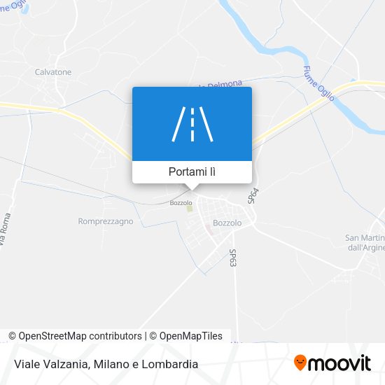 Mappa Viale Valzania