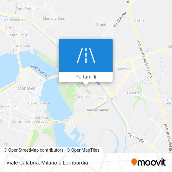 Mappa Viale Calabria