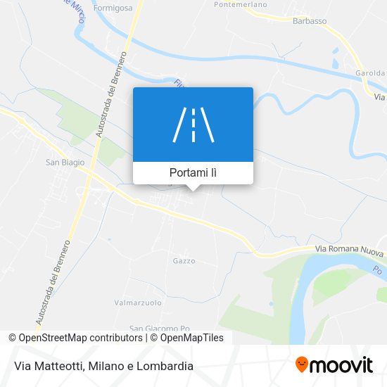 Mappa Via Matteotti