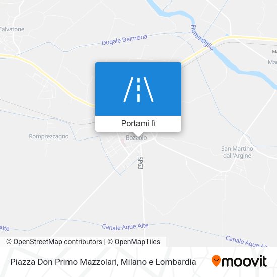 Mappa Piazza Don Primo Mazzolari