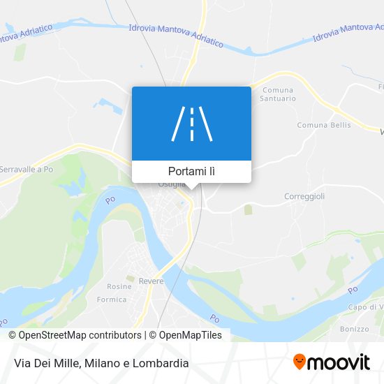 Mappa Via Dei Mille