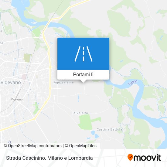 Mappa Strada Cascinino