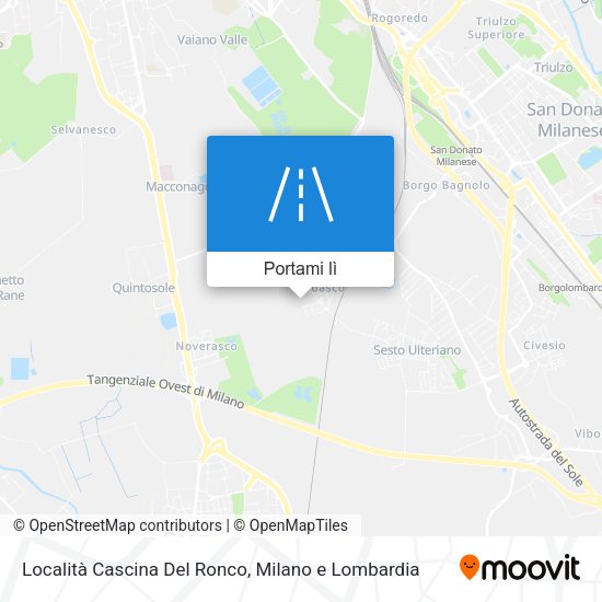 Mappa Località Cascina Del Ronco