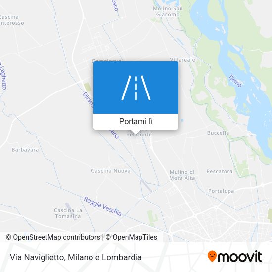 Mappa Via Naviglietto