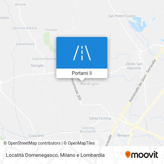Mappa Località Domenegasco