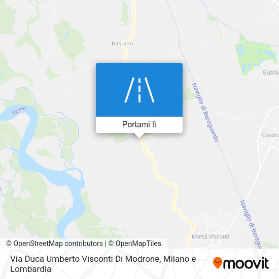 Mappa Via Duca Umberto Visconti Di Modrone