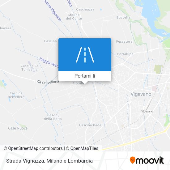 Mappa Strada Vignazza