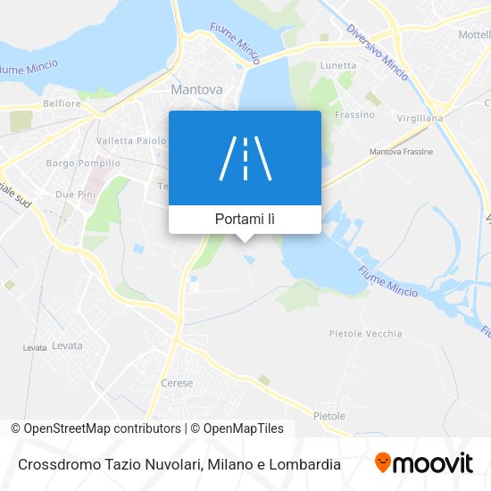 Mappa Crossdromo Tazio Nuvolari