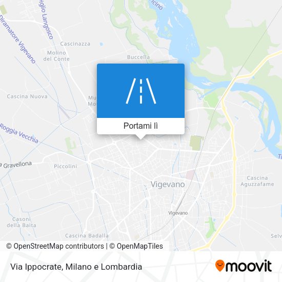 Mappa Via Ippocrate