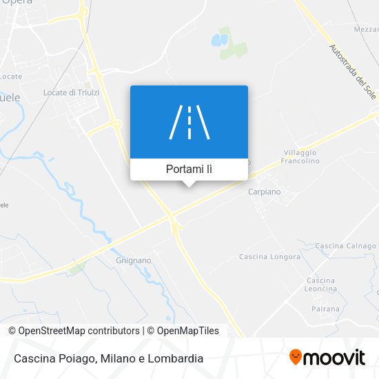 Mappa Cascina Poiago