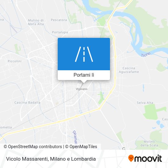 Mappa Vicolo Massarenti