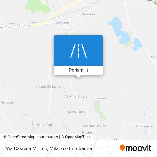 Mappa Via Cascina Molino