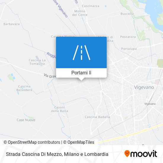 Mappa Strada Cascina Di Mezzo