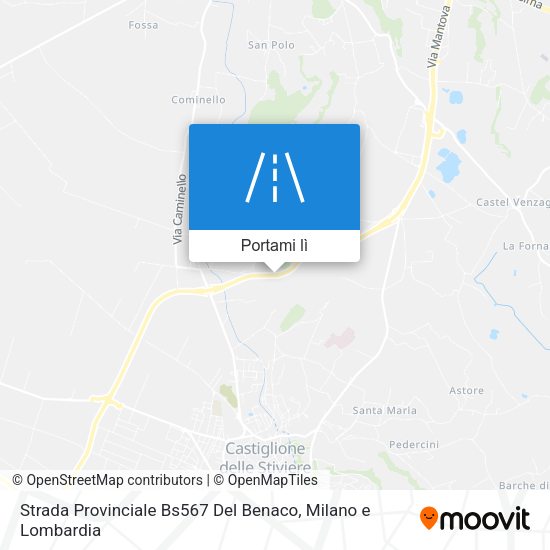 Mappa Strada Provinciale Bs567 Del Benaco