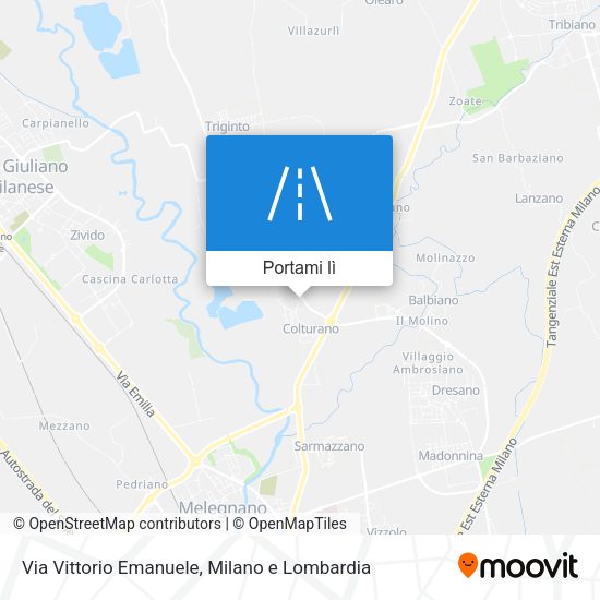 Mappa Via Vittorio Emanuele