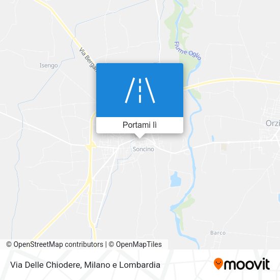 Mappa Via Delle Chiodere