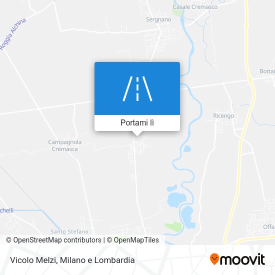 Mappa Vicolo Melzi