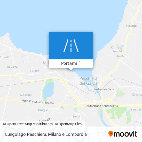 Mappa Lungolago Peschiera