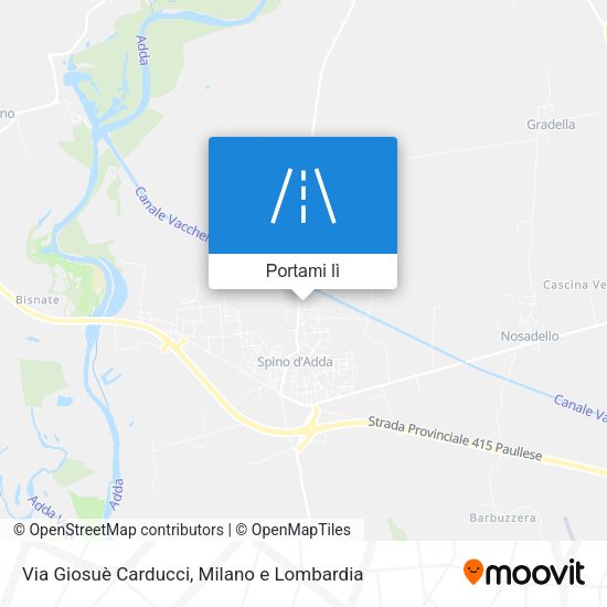 Mappa Via Giosuè Carducci
