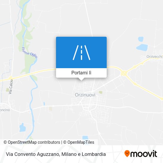 Mappa Via Convento Aguzzano