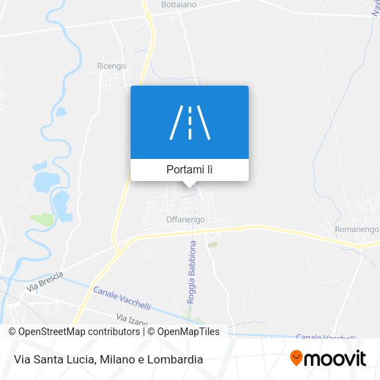 Mappa Via Santa Lucia
