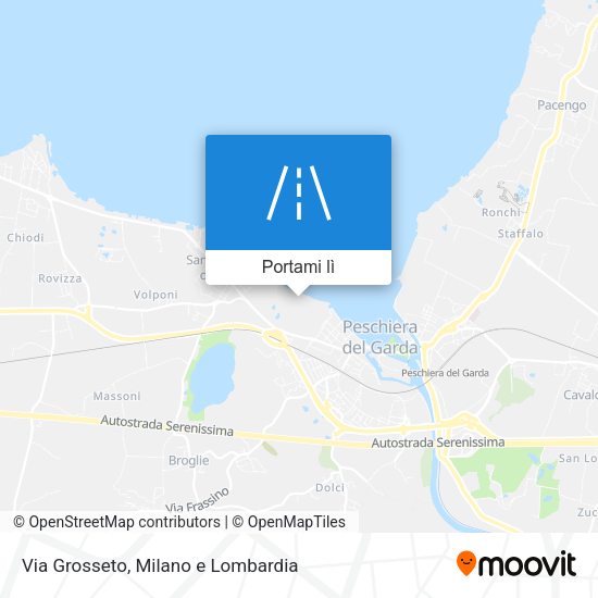 Mappa Via Grosseto