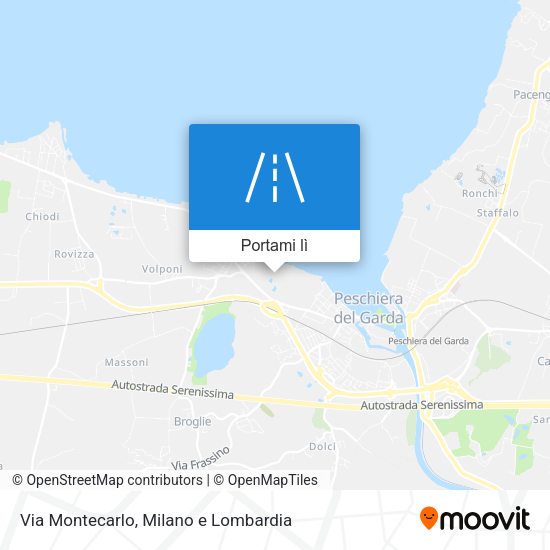 Mappa Via Montecarlo