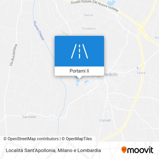Mappa Località Sant'Apollonia