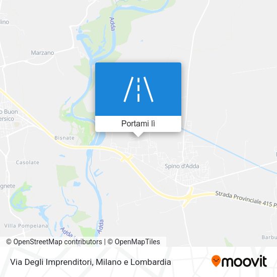 Mappa Via Degli Imprenditori