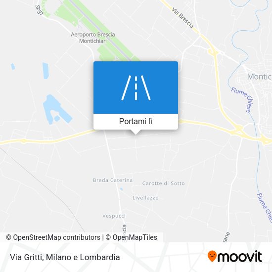 Mappa Via Gritti