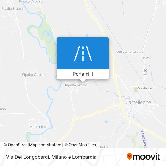 Mappa Via Dei Longobardi