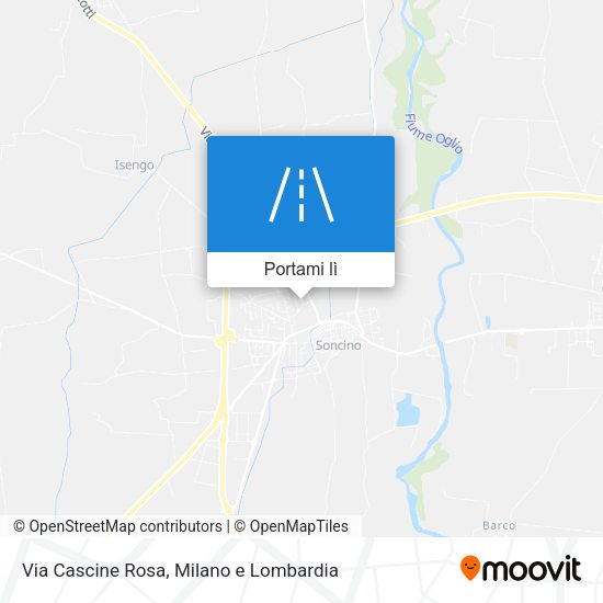 Mappa Via Cascine Rosa