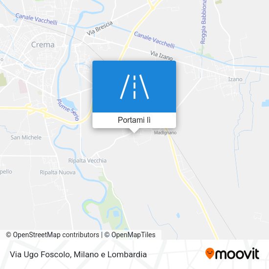 Mappa Via Ugo Foscolo