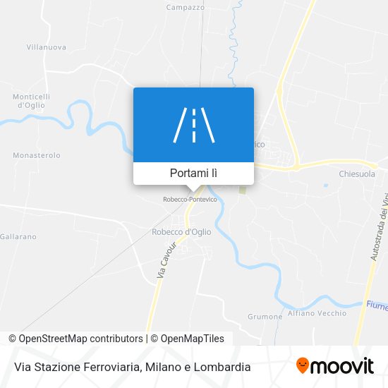 Mappa Via Stazione Ferroviaria