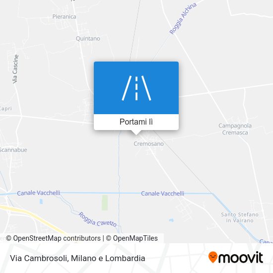 Mappa Via Cambrosoli